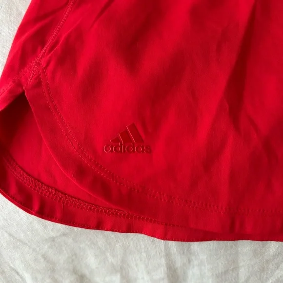 Adidas Women's Red Mini Tennis Skirt - Picture 2 of 5